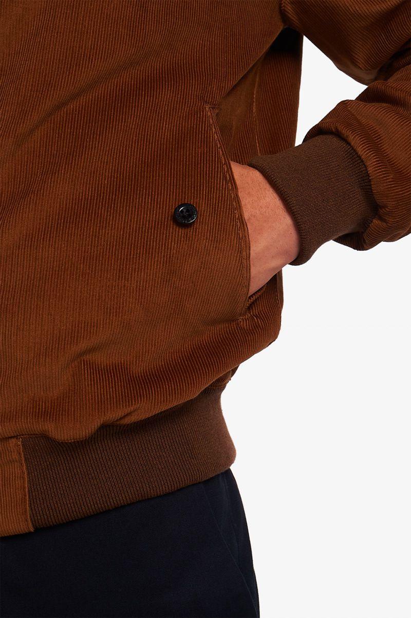 Brown Fred Perry J2847 Men's Jackets | PH 1201AHKP